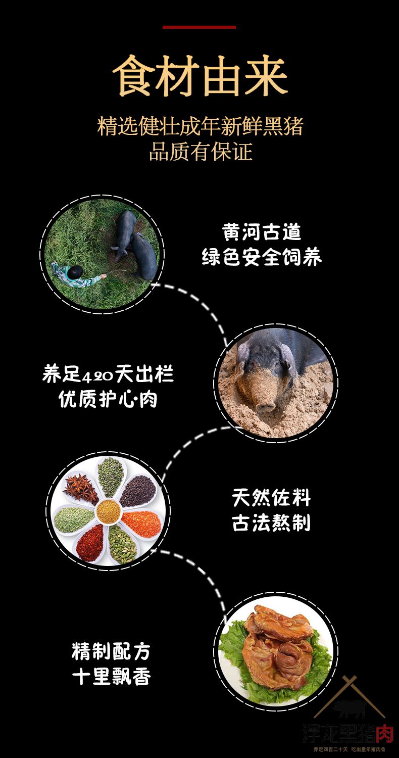 酱护心肉 浮龙熟食(图3)